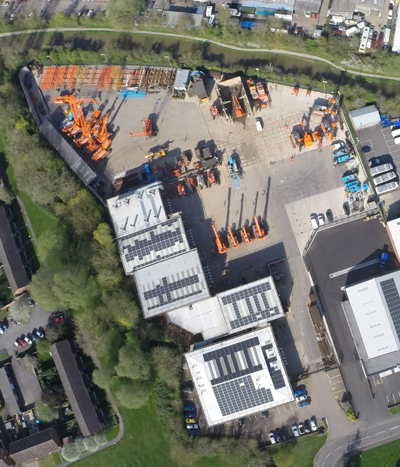 AGD Equipment's premises from above