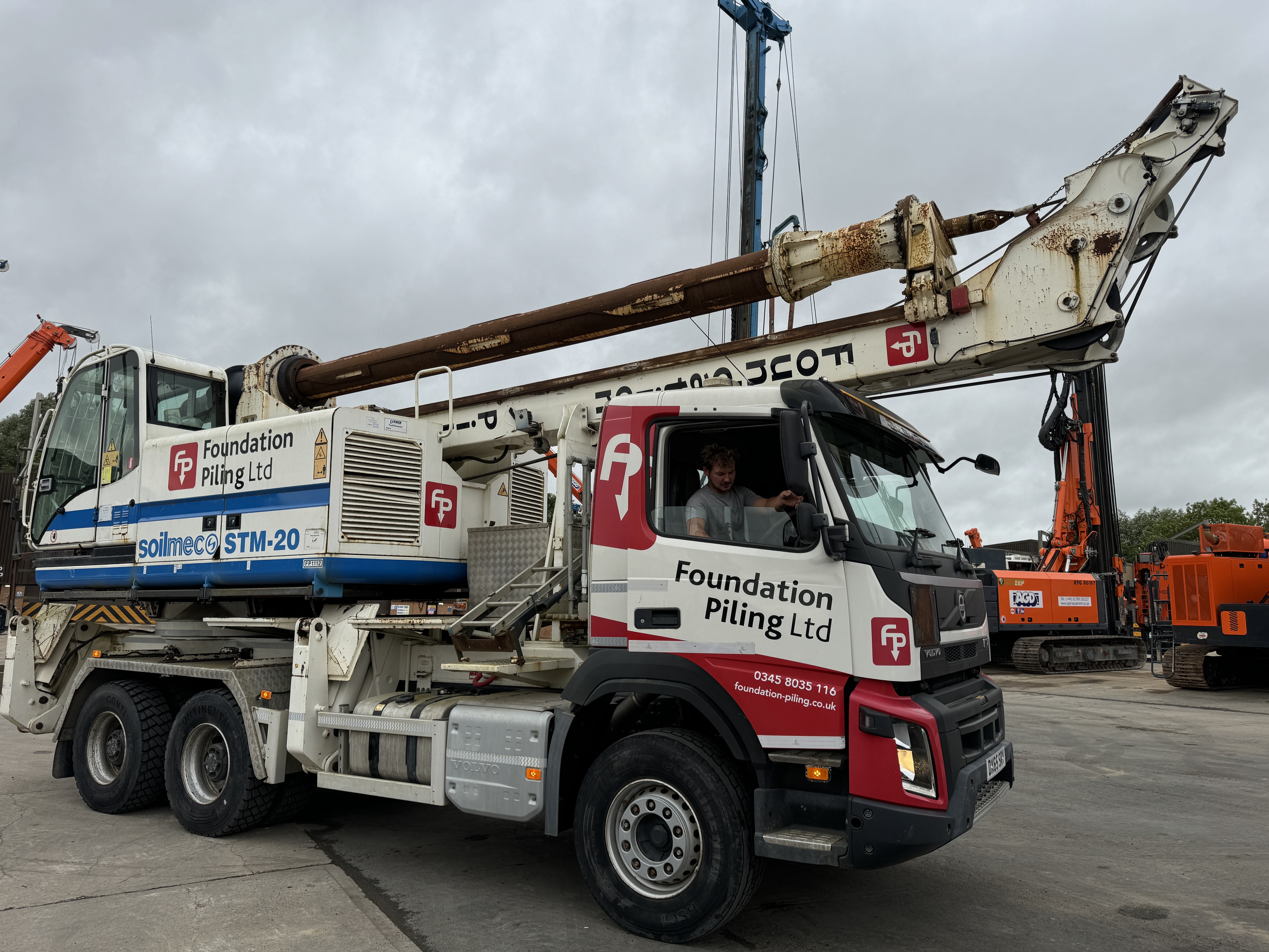 Used Soilmec STM 20 Truck Mounted Rotary Piling Rig For Sale